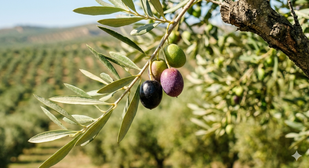 color aceituna