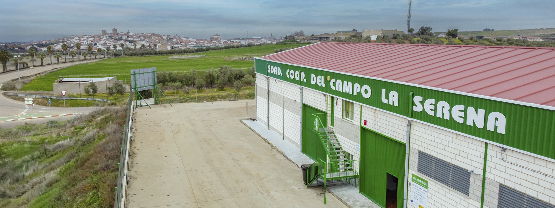 vista panorámica de la cooperativa